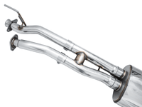 AWE 16-22 Toyota Tacoma 0FG Catback Exhaust w/ BashGuard - Dual Chrome Silver Tips - My Store