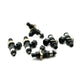 DeatschWerks Bosch EV14 Universal 48mm/11mm 220lb/hr Injectors (Set of 6) - Mammoth Racing -