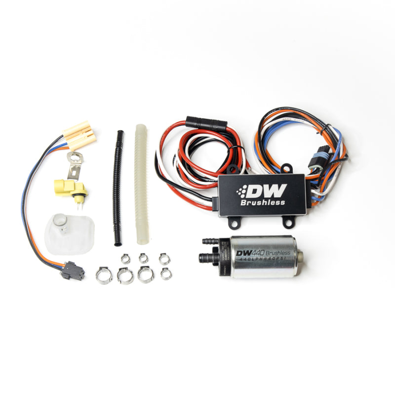 DeatschWerks DW440 440lph Brushless Fuel Pump Single/Dual Controller & Install 15+ Ford Mustang GT - Mammoth Racing -