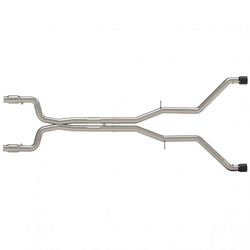Kooks 16+ Chevy Camaro SS 6.2l 3in Catted Muff Delete Full Exhaust w/Blk Tips (Use w/Kooks Headers) - Mammoth Racing -