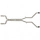 Kooks 16+ Chevy Camaro SS 6.2l 3in Green Cat Muff Delete Exhaust w/Black Tips (Use w/Kooks Headers) - Mammoth Racing -