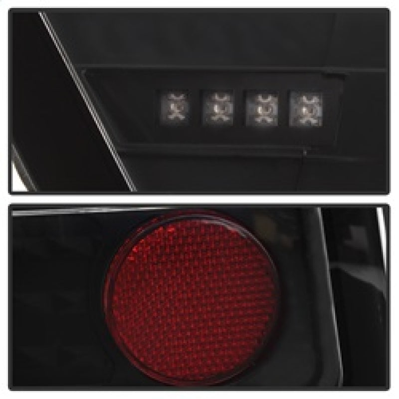 Spyder Dodge Magnum 05-08 LED Tail Lights Black ALT-YD-DMAG05-LED-BK - Mammoth Racing -