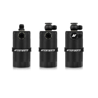 Mishimoto Universal Baffled Oil Catch Can - Black - Mammoth Racing -