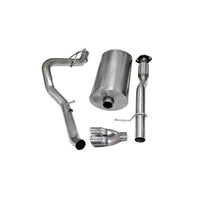 Corsa 07-08 Chevrolet Suburban 1500 5.3L V8 Polished Sport Cat-Back Exhaust - Mammoth Racing -