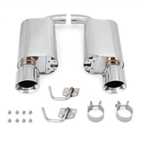 Mishimoto 2015+ Ford Mustang GT Street Axleback Exhaust w/ Polished Tips - Mammoth Racing -