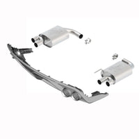 Ford Racing 2015 Ford Mustang 5.0L Touring Muffler Kit w/ GT350 Tips - Mammoth Racing -