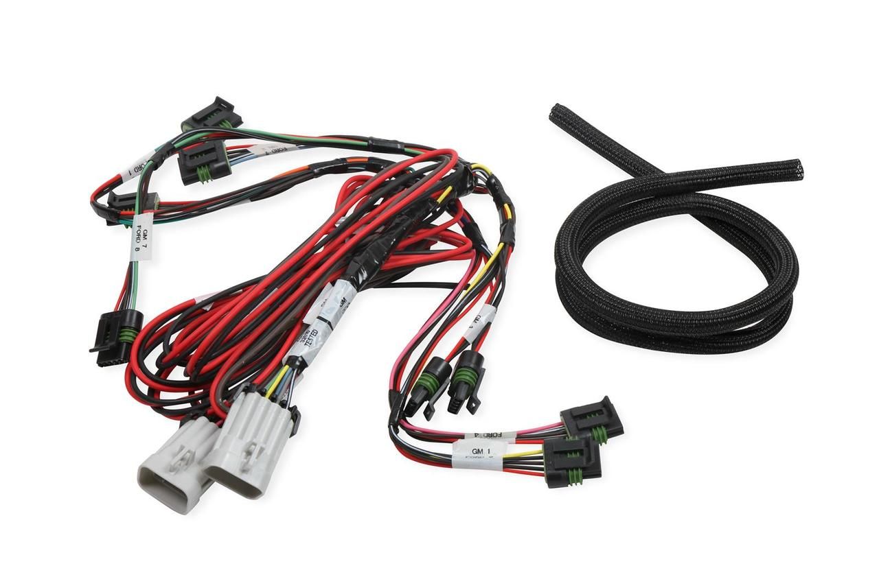Holley EFI 558-318 Coil-Near-Plug Ignition Sub Harness Big Wire Pre Wired w/12 ga. Power and Grounds Coil-Near-Plug Ignition Sub Harness - My Store