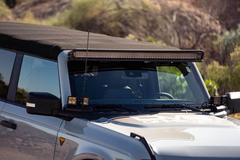 DV8 Offroad 21-22 Ford Bronco 52-Inch Straight LED Light Bar Mount - Mammoth Racing -