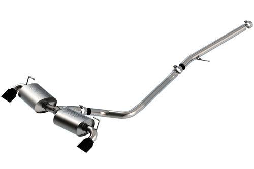 Borla 2021 Ford Bronco Sport 2.0L 2.5in / 2.25in S-Type Cat-Back Exhaust - Ceramic Black Tip - Mammoth Racing -