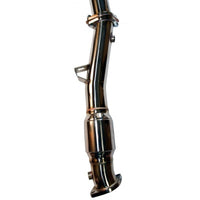 Turbo XS 02-07 WRX-STi / 04-08 Forester XT High Flow Catted Downpipe - Mammoth Racing -