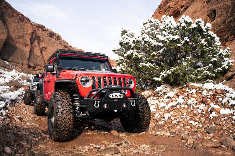 DV8 Offroad 07-22 Jeep Wrangler JK/JL Pocket Front Bumper - Mammoth Racing -