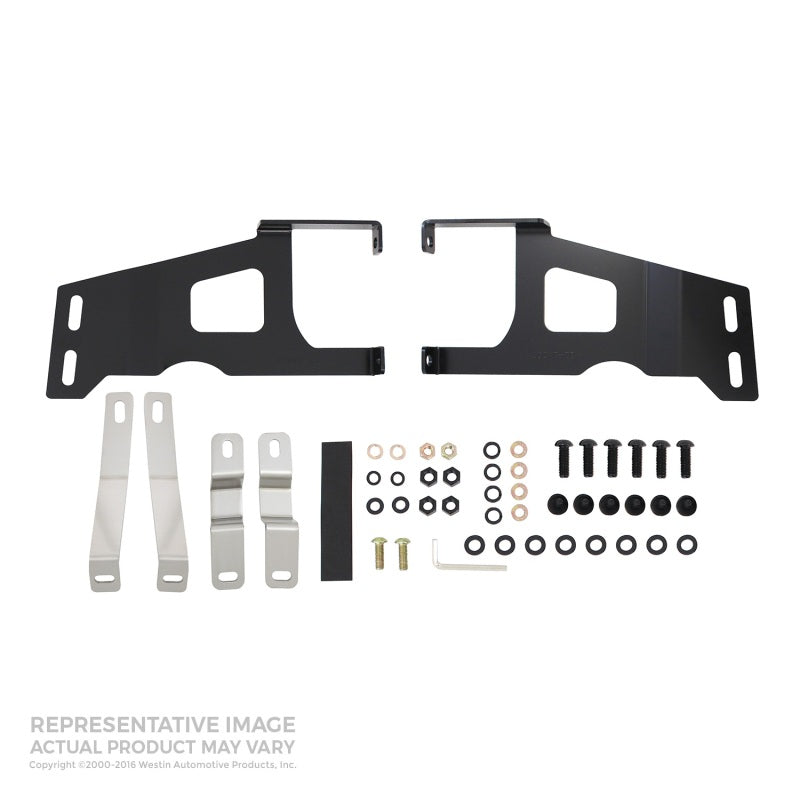 Westin 2010-2018 Ram 2500/3500 Contour 3.5in Bull Bar - SS - Mammoth Racing -