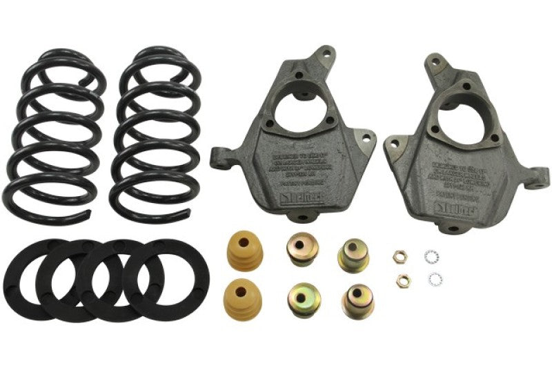 Belltech Lowering KIT 14 Silverado/Sierra Std Cab 2WD 3in or 4in Frnt/5in or 6in Rear w/o Shocks - Mammoth Racing -