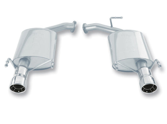 Borla 07-11 Jeep Wrangler 3.8L V6 2/4 wheel Drive 2/4 Door Exhaust (Rear Section Only)