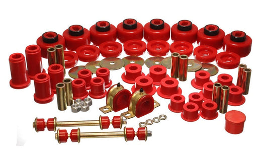 Energy Suspension 01-06 Chevy Silverado 4WD Red Hyper-flex Master Bushing Set - My Store