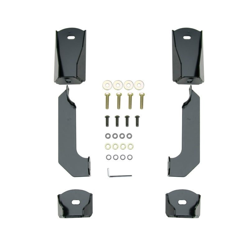 Westin 2014-2018 Chevy Silverado 1500 Dbl Cab (Body Mount) Platinum 4 Oval Nerf Step Bars - SS - Mammoth Racing -