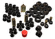 Energy Suspension 81-87 Chevy/GMC 4WD (W/ Stock Front Springs) Black Hyper-flex Master Bushing Set - Mammoth Racing -
