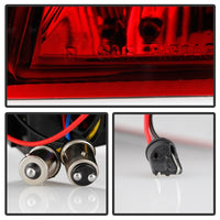 Xtune Porsche 911 996 ( Non 4S. Turbo. GT3 ) 99-04 LED Tail Lights Red Clear ALT-ON-P99699-LED-RC - Mammoth Racing -