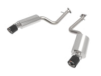 aFe Lexus IS350 14-22 V6-3.5L Takeda Axle-Back Exhaust System- Carbon Fiber Tip - Mammoth Racing -