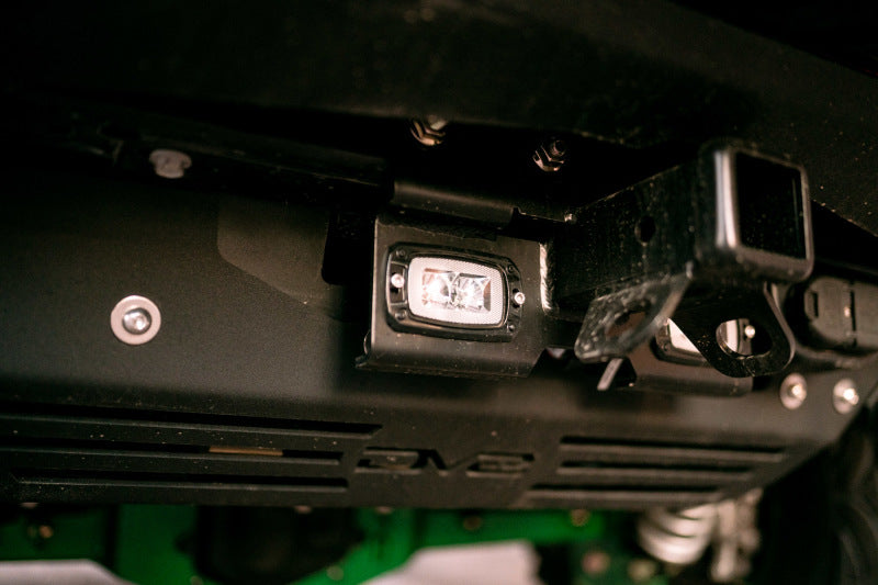 DV8 Offroad 07-21 Jeep Wrangler (JK/JL) Bolt-On Hitch w/ Lights - Mammoth Racing -
