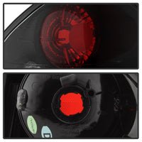 Spyder Hyundai Santa Fe 01-06 (01-04 Model use 3 Bulbs only)Euro Tail Lights Blk ALT-YD-HYSF01-BK - Mammoth Racing -