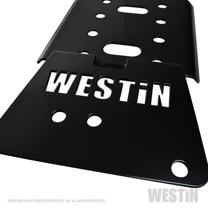 Westin/Snyper 07-11 Jeep Wrangler Transmission Pan Skid Plate - Textured Black - Mammoth Racing -