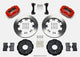 Wilwood Forged Dynalite Front Hat Kit 12.19in Red 02-06 Acura Rsx-5 Lug - My Store