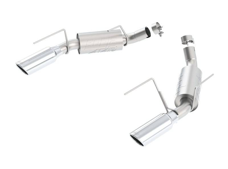 Borla 05-09 Mustang GT/Bullitt 4.6L 8cyl Aggressive ATAK Exhaust (rear section only) - Mammoth Racing -