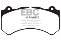 EBC 16+ Cadillac ATS-V 3.6 Twin Turbo Yellowstuff Front Brake Pads - My Store