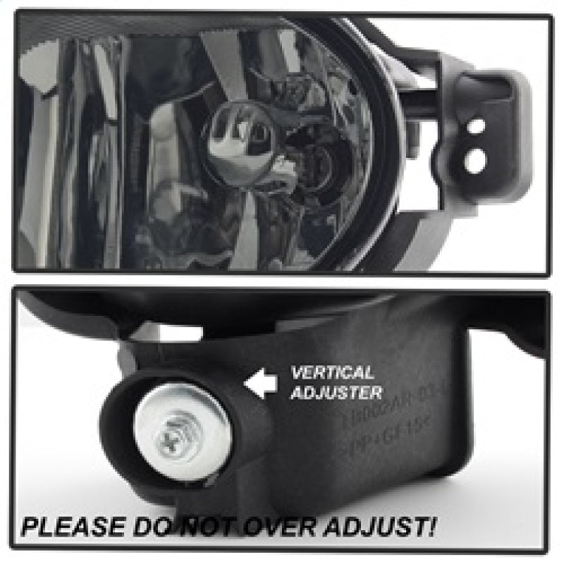 Spyder Acura TL 07-08 OEM Fog Lights wo/Switch Smoke FL-ATL08-SM - Mammoth Racing -
