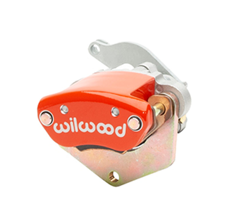 Wilwood Caliper-MC4 Mechanical-L/H - Red w/ Logo 1.19in Piston .81in Disc - Mammoth Racing -