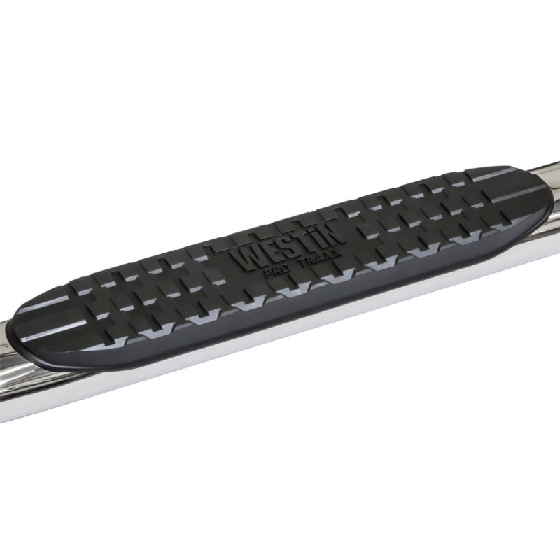 Westin 2007-2013 Chevy Silverado 1500 Ext Cab PRO TRAXX 4 Oval Nerf Step Bars - SS - Mammoth Racing -
