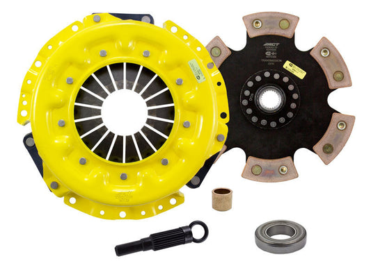 ACT 1981 Nissan 280zx XT/Race Rigid 6 Pad Clutch Kit - My Store