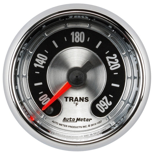Autometer American Muscle 52mm Full Sweep Electric 100-260 Deg F Transmission Temperature Gauge - My Store