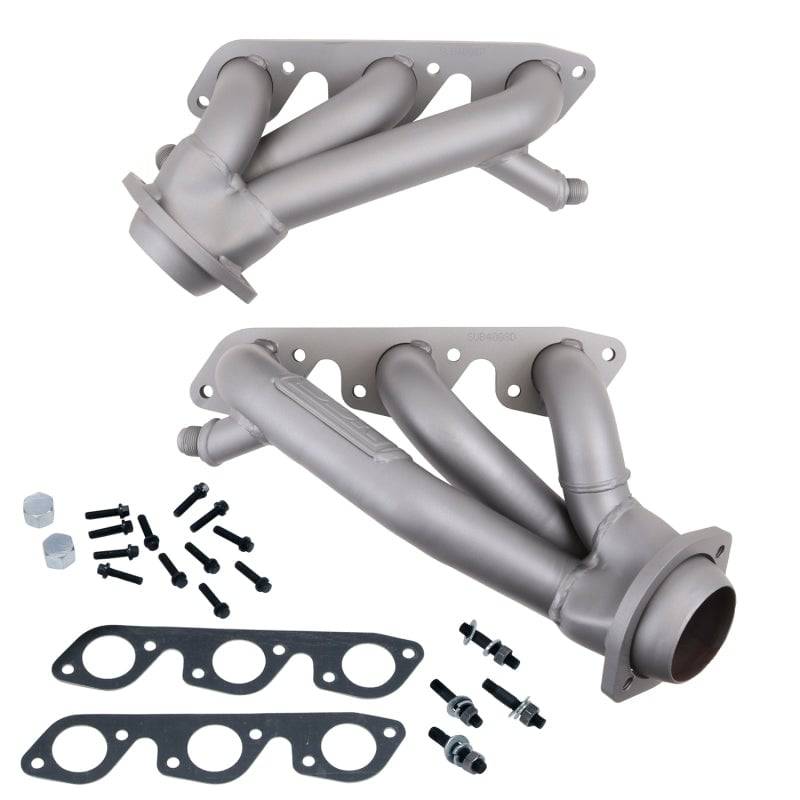 BBK 99-04 Ford Mustang V6 Shorty Tuned Length Exhaust Headers - 1-5/8 Titanium Ceramic - Mammoth Racing -