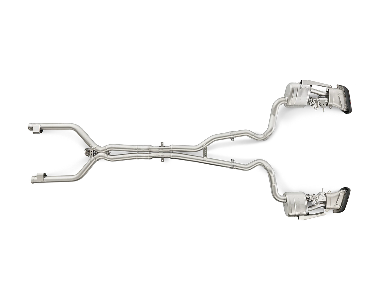 Akrapovic 16-17 Mercedes-AMG C63 Coupe (C5) Evolution Link Pipe Set (Titanium) - My Store