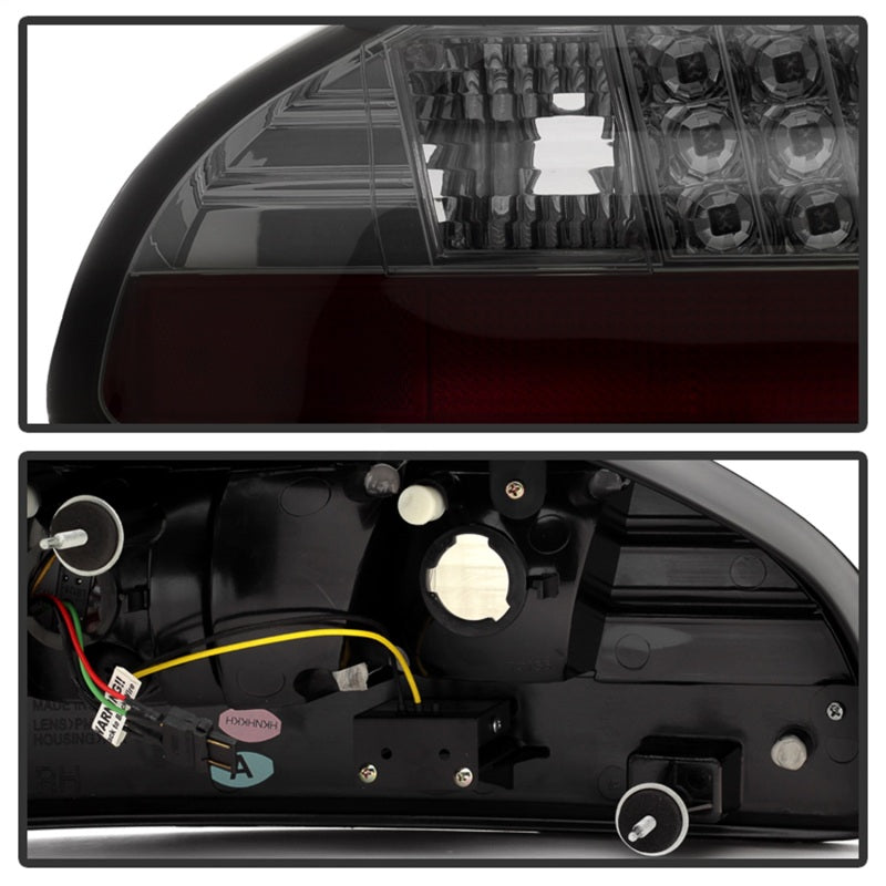 Spyder Pontiac Grand Prix 97-03 LED Tail Lights Smoke ALT-YD-PGP97-LED-SM - Mammoth Racing -