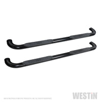 Westin 2019 Chevrolet Silverado/Sierra 1500 Crew Cab Platinum 4 Oval Nerf Step Bars - Black - Mammoth Racing -
