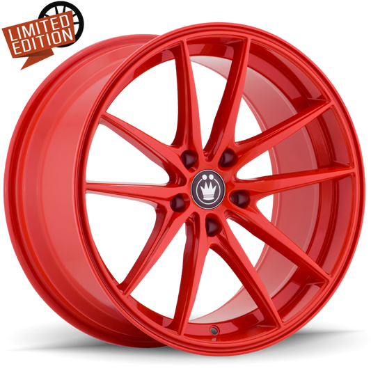 Konig Oversteer 18x8 5x114.3 Et45 Gloss Red - Mammoth Racing -
