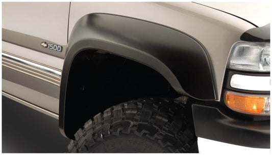 Bushwacker 07-07 Chevy Silverado 1500 Classic Fleetside Extend-A-Fender Style Flares 2pc - Black - My Store