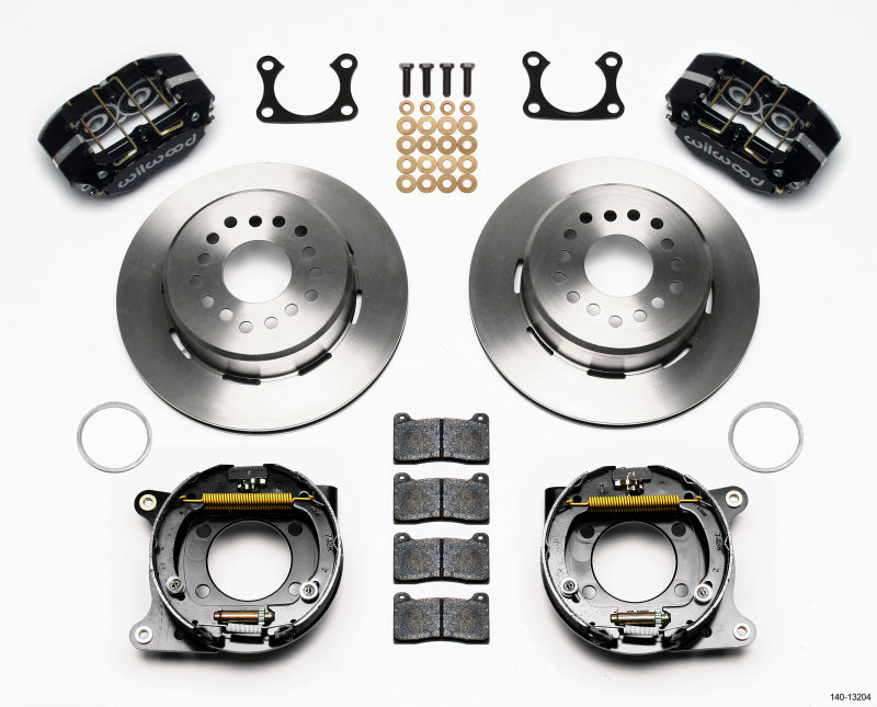 Wilwood Dynapro Dust-Boot P/S Park Brake Kit Big Ford 2.36in Offset - Mammoth Racing -