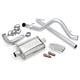 Banks Power 07-11 Jeep 3.8L Wrangler - 2dr Monster Exhaust System - SS Single Exhaust w/ Chrome Tip - My Store