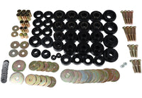 Energy Suspension 68-70 Chevrolet Biscayne/Bel Air/Caprice/Impala Body Mount Set w/ Hardware - Black - Mammoth Racing -