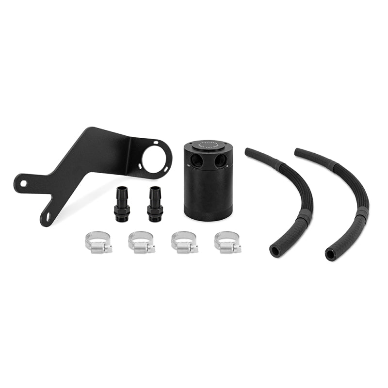 Mishimoto 2018 - 2020 Subaru Crosstrek Baffled Oil Catch Can Kit - Black - Mammoth Racing -
