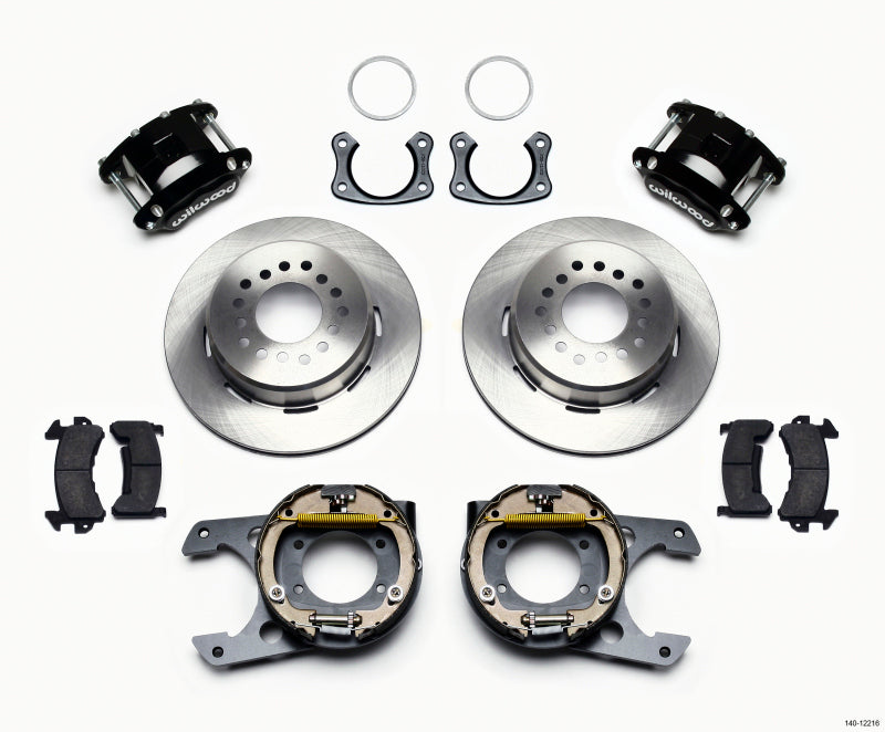 Wilwood D154 P/S Park Brake Kit Big Ford New Style 2.36in Offset - Mammoth Racing -