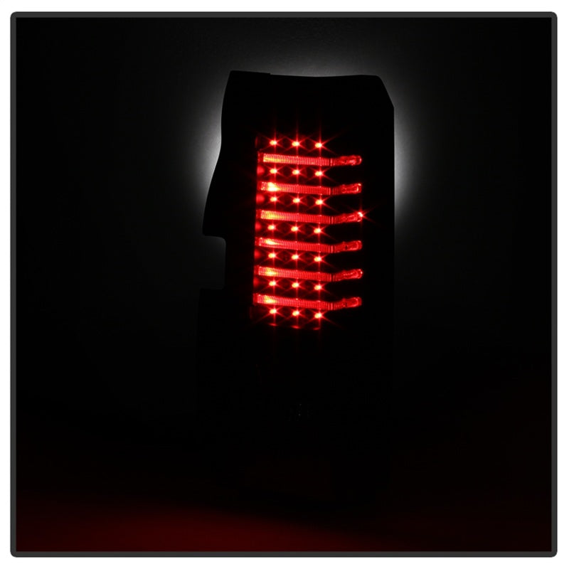 Xtune Hummer H3 06-09 ( Non H3T ) LED Tail Lights Black ALT-ON-HH306-LED-BK - Mammoth Racing -