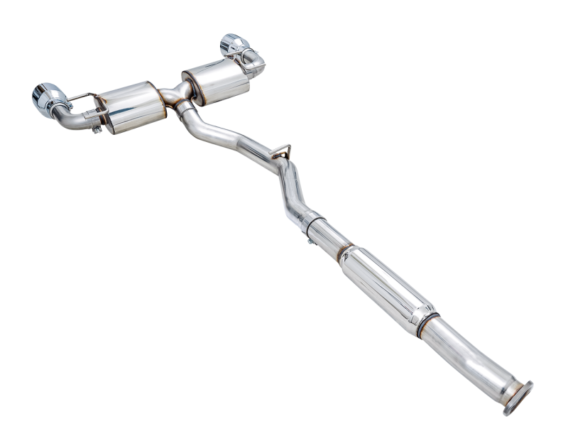 AWE Subaru BRZ/ Toyota GR86/ Toyota 86 Touring Edition Cat-Back Exhaust- Chrome Silver Tips - Mammoth Racing -