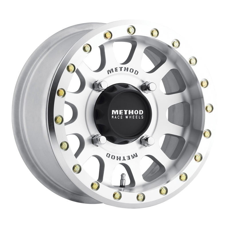 Method Mr401 UTV Beadlock 14x7 5+2/+38mm Offset 4x156 132mm CB Raw Machined w/BH-H20875 Wheel - Mammoth Racing -