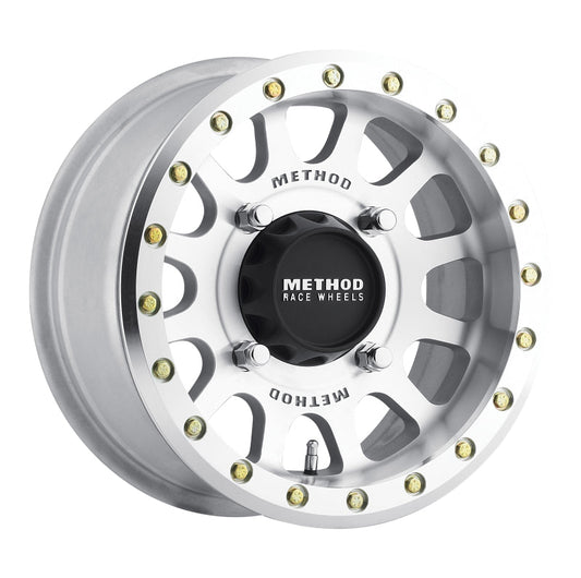 Method Mr401 UTV Beadlock 14x7 5+2/+38mm Offset 4x136 106mm CB Raw Machined w/BH-H20875 Wheel - Mammoth Racing -