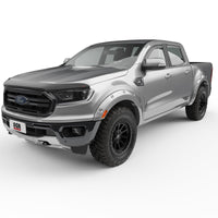EGR 19-22 Ford Ranger Painted To Code Ingot Traditional Bolt-On Look Fender Flares Silver Set Of 4 - Mammoth Racing -